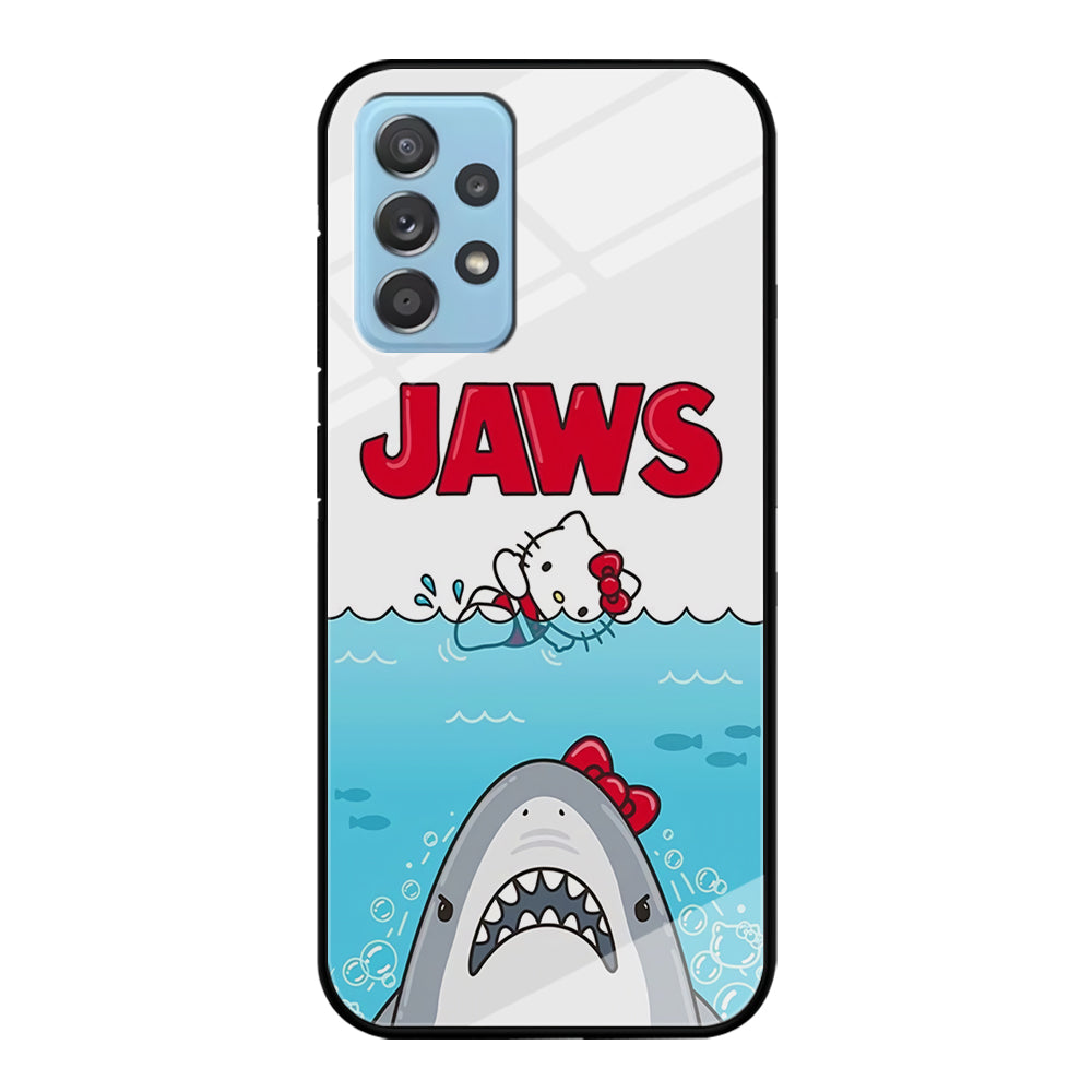 Hello Kitty Jaws Shark Samsung Galaxy A52 Case
