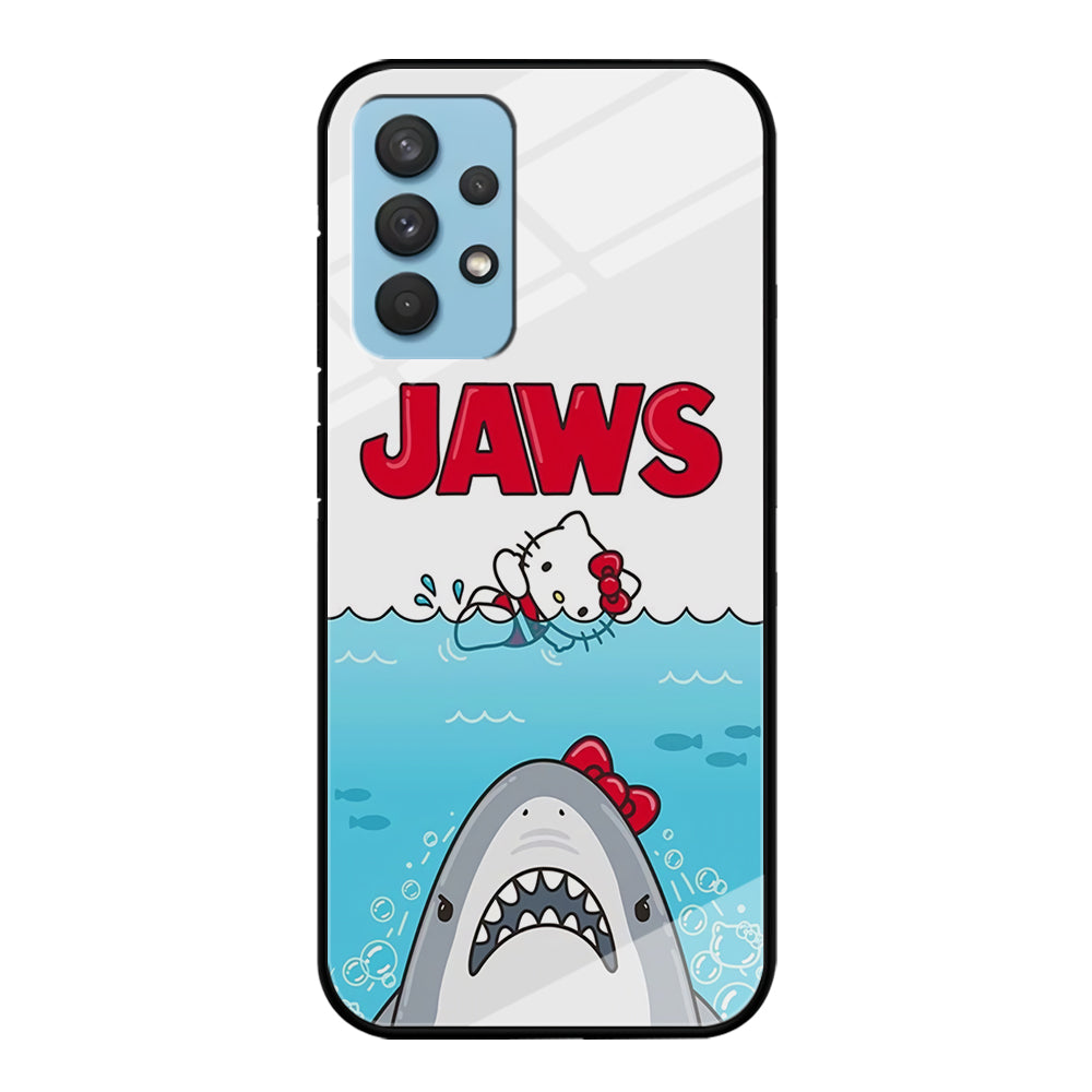 Hello Kitty Jaws Shark Samsung Galaxy A32 Case