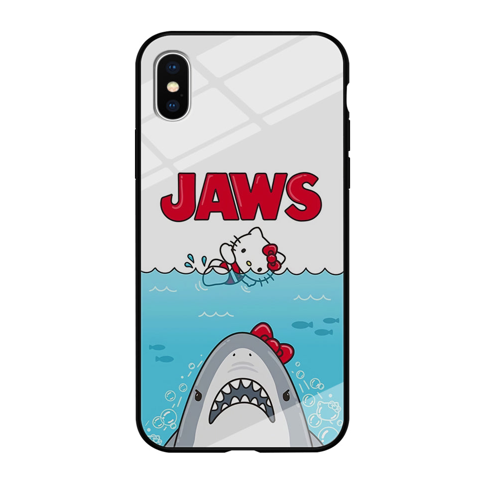 Hello Kitty Jaws Shark iPhone XS Case