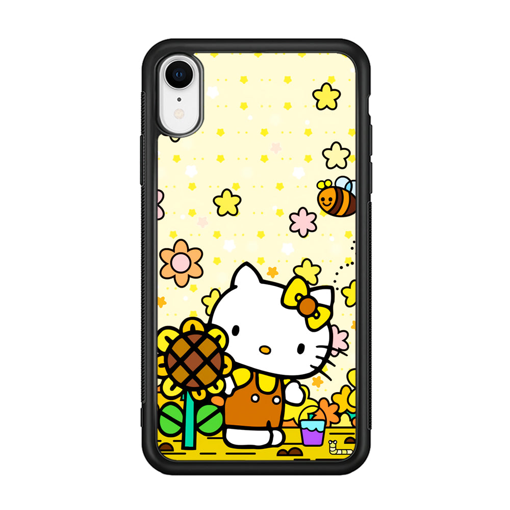 Hello Kitty Sun Flowers iPhone XR Case