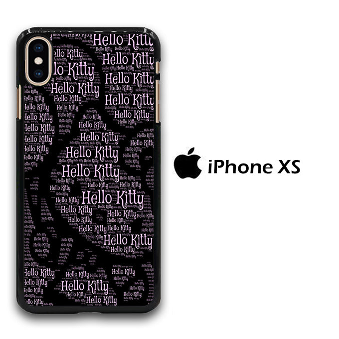 Hello Kitty Code Programming Style iPhone Xs Case