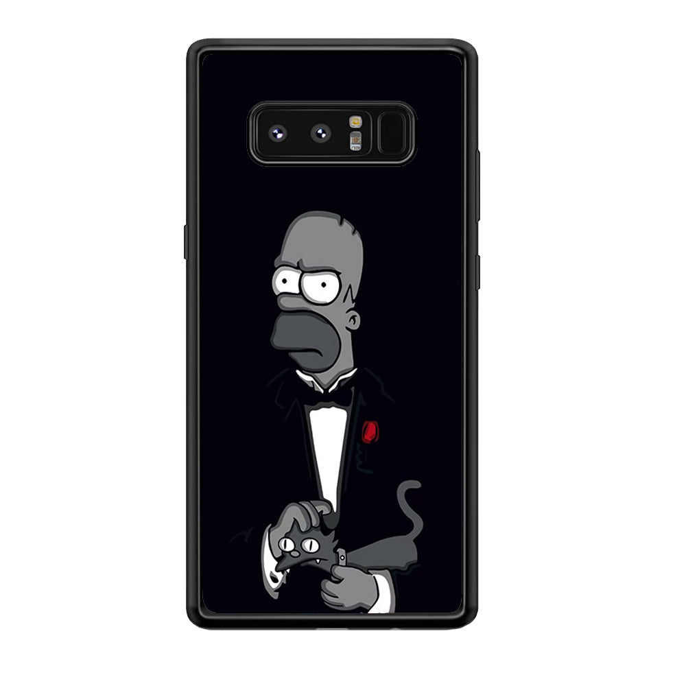 Homer Simpson Goodfather Samsung Galaxy Note 8 Case