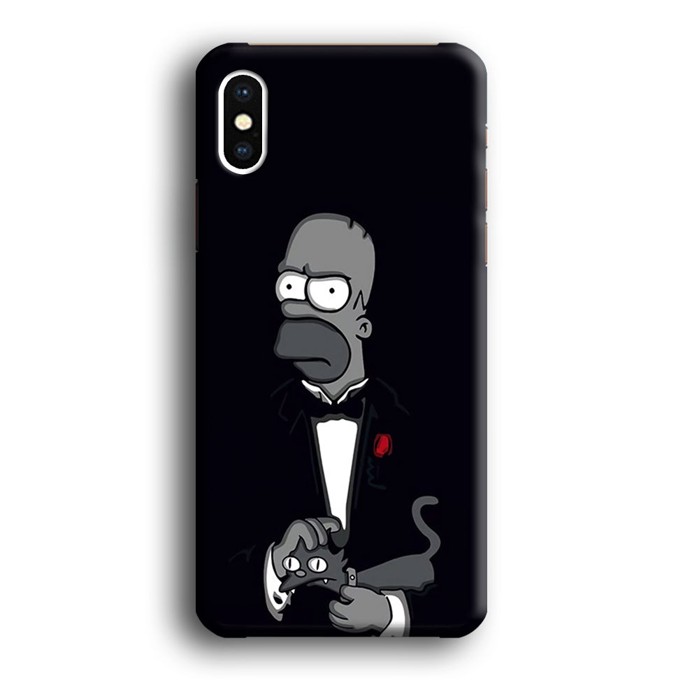 Homer Simpson Goodfather iPhone XS Case