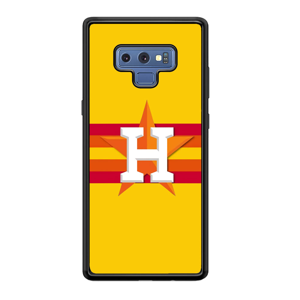 Houston Astros MLB Team Samsung Galaxy Note 9 Case