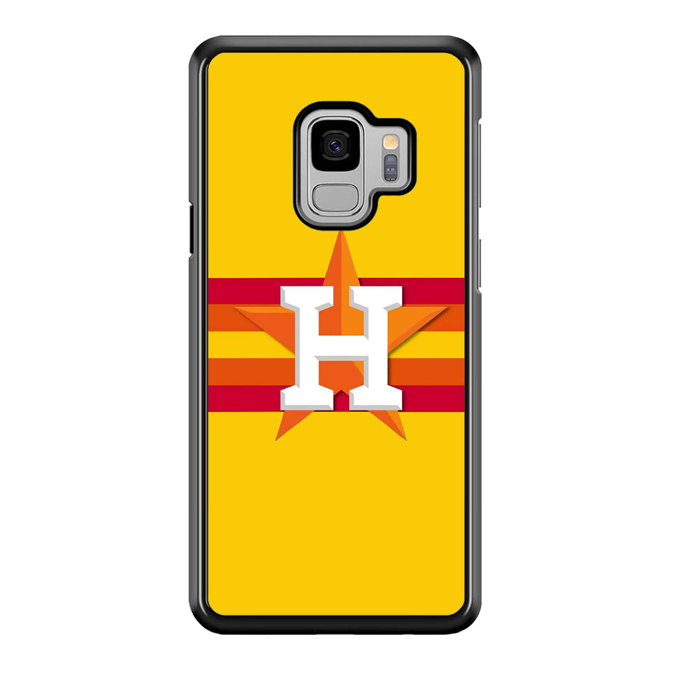Houston Astros MLB Team Samsung Galaxy S9 Case