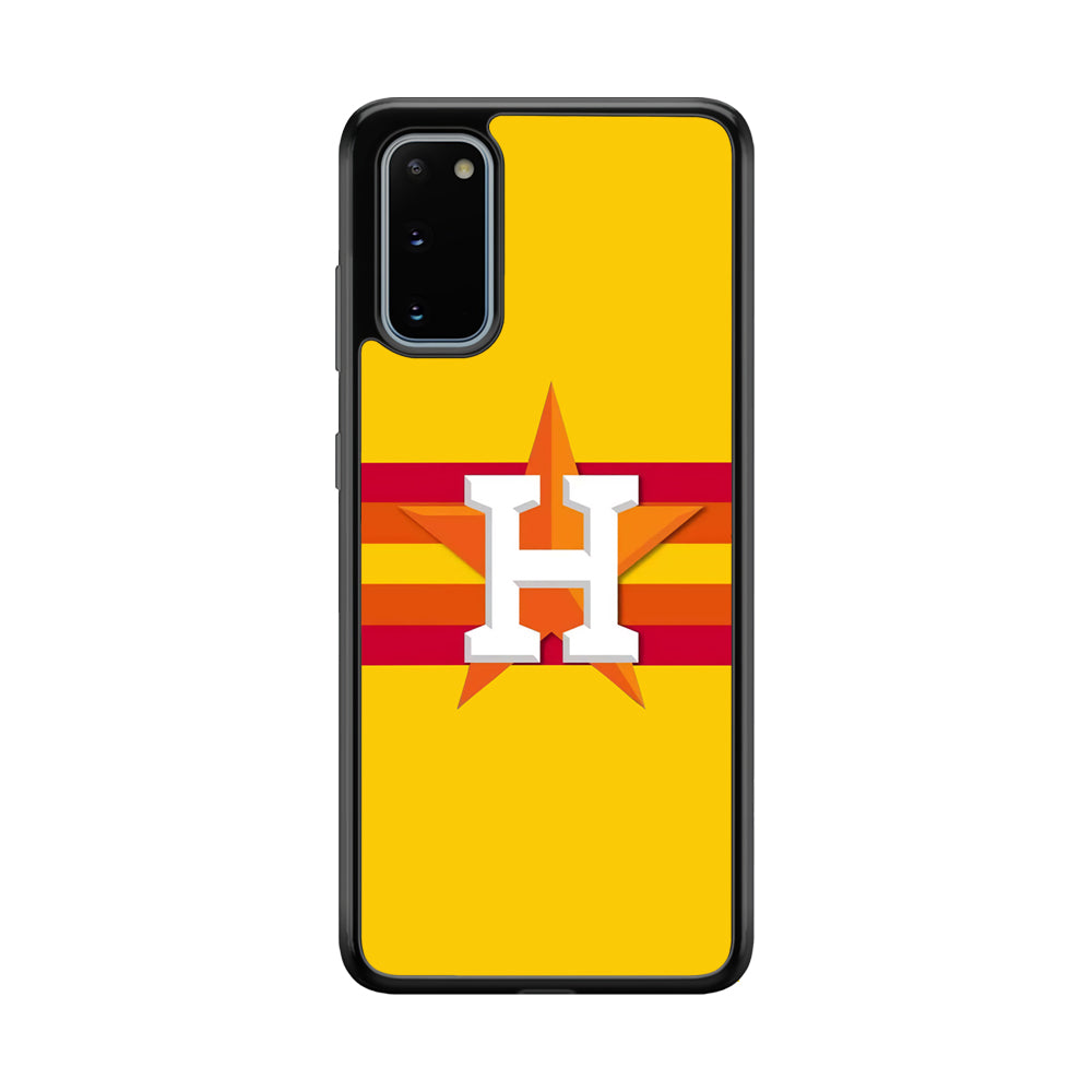 Houston Astros MLB Team Samsung Galaxy S20 Case