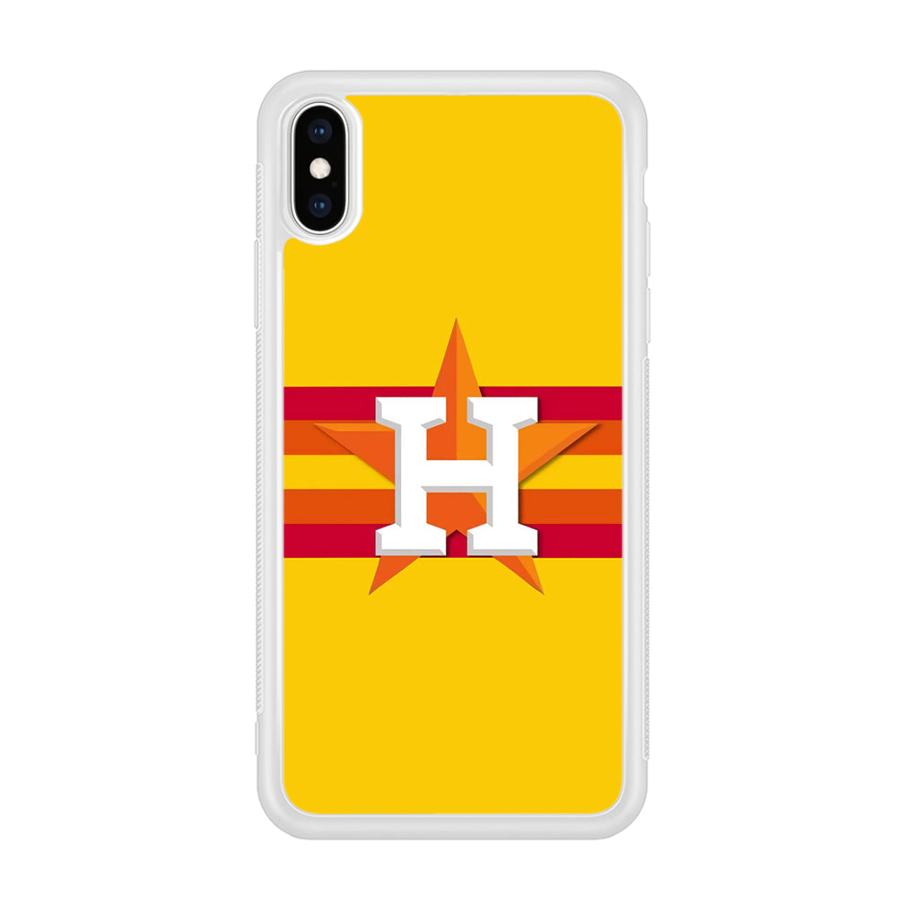 Houston Astros MLB Team iPhone XS Case