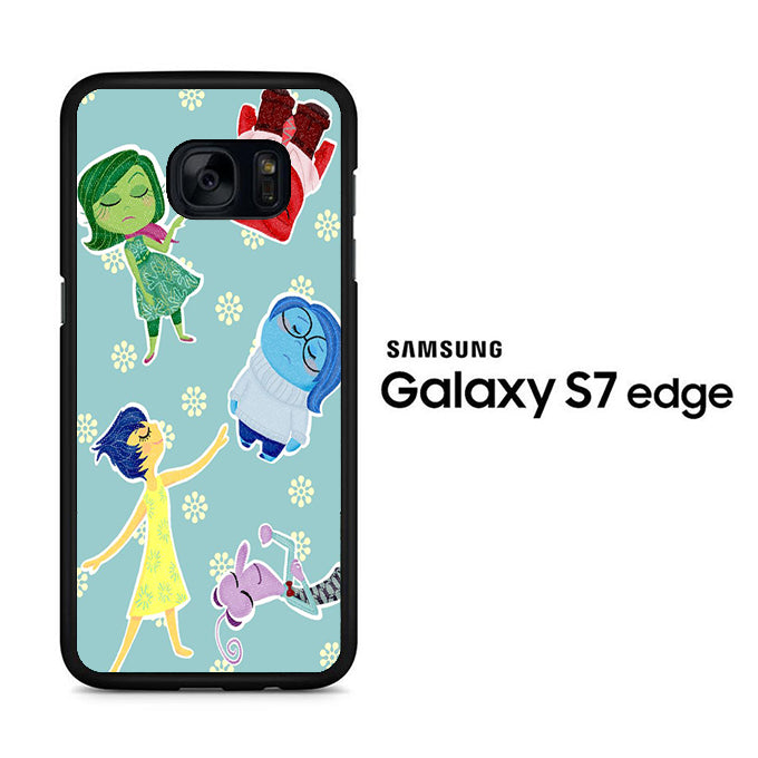 Inside Out Flower Wallpaper Samsung Galaxy S7 Edge Case