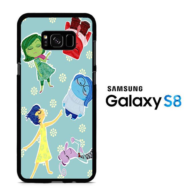 Inside Out Flower Wallpaper Samsung Galaxy S8 Case