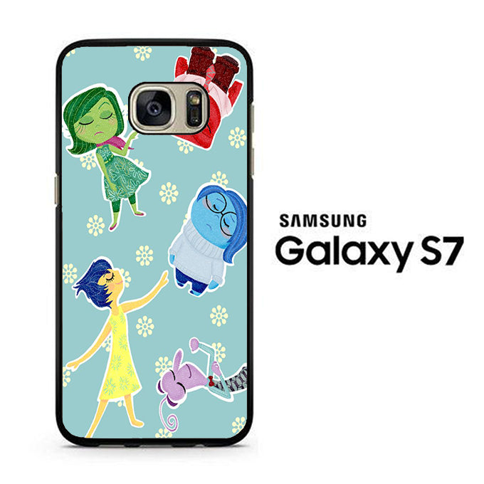 Inside Out Flower Wallpaper Samsung Galaxy S7 Case
