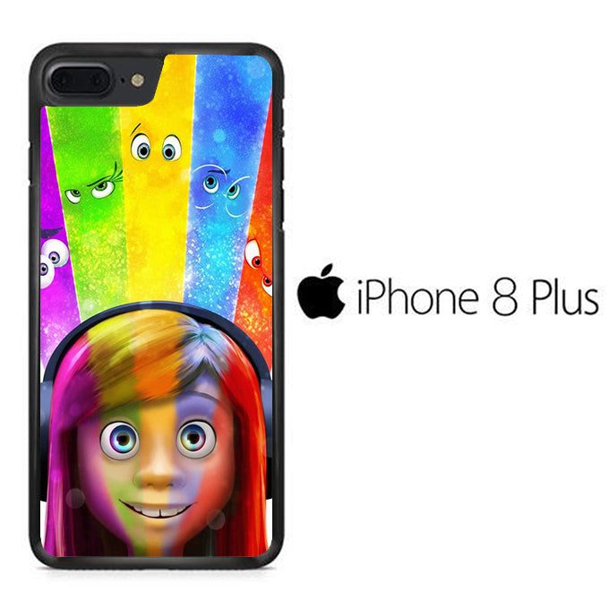 Inside Out Six Colour Character iPhone 8 Plus Case