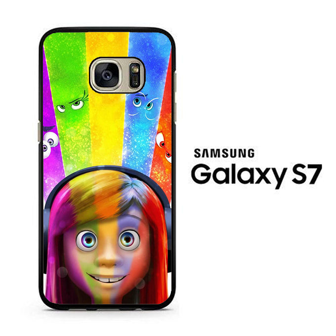 Inside Out Six Colour Character Samsung Galaxy S7 Case