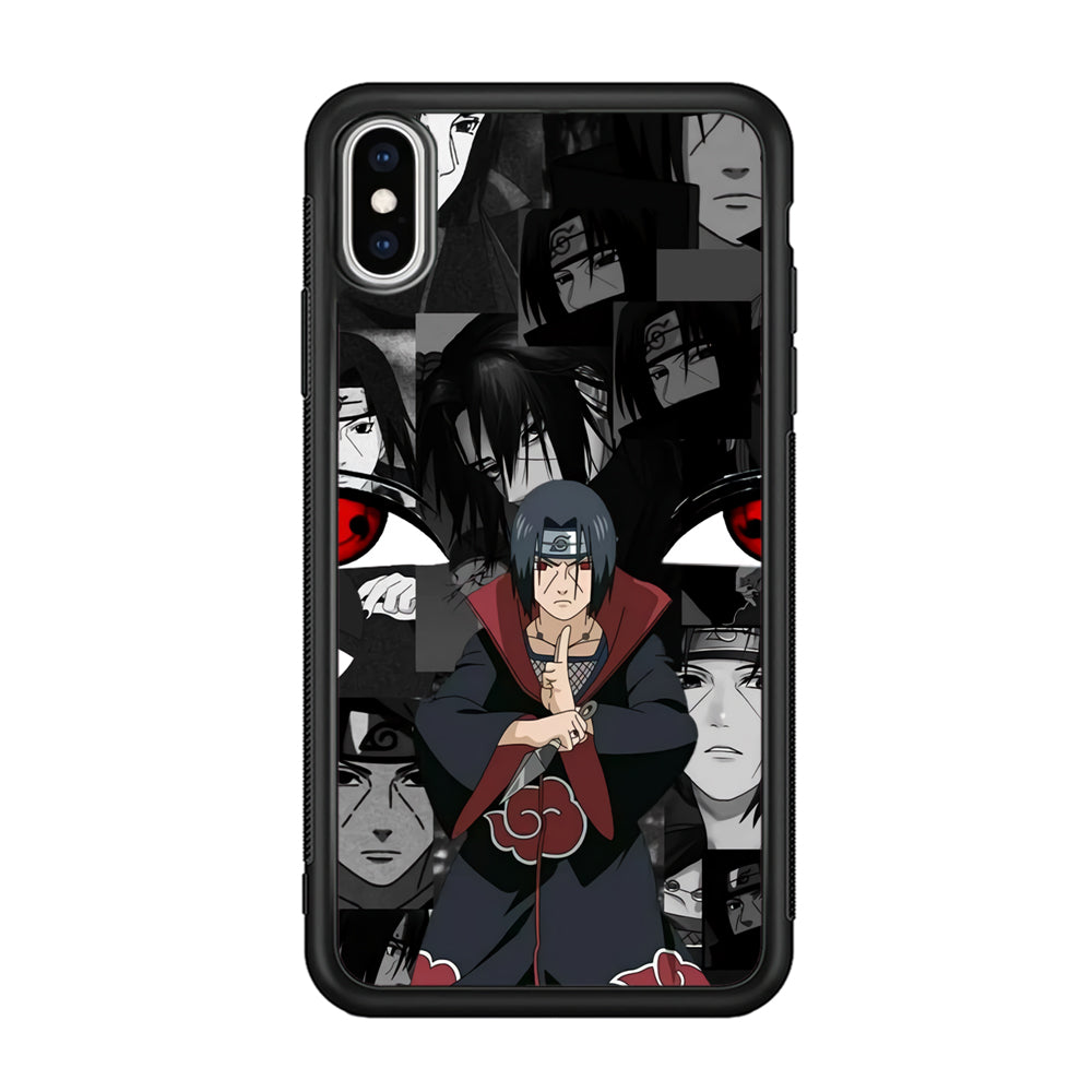 Itachi Uchiha Akatsuki Team iPhone XS Case
