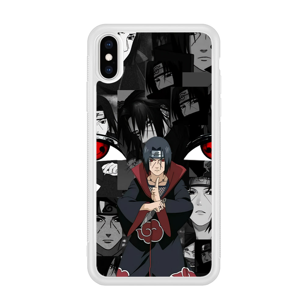Itachi Uchiha Akatsuki Team iPhone XS Case