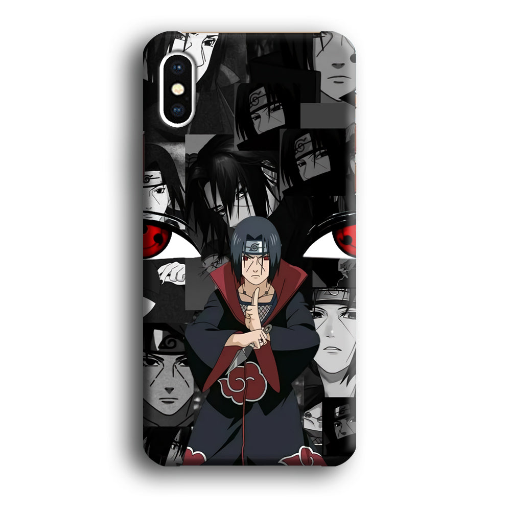 Itachi Uchiha Akatsuki Team iPhone XS Case