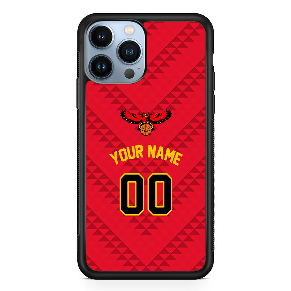 Custom Jersey Atlanta Hawks NBA Phone Case