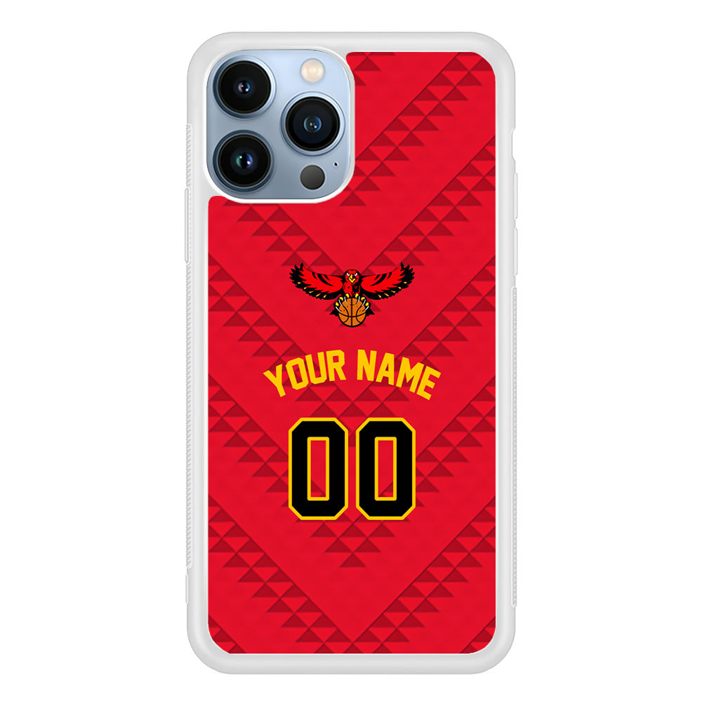 Custom Jersey Atlanta Hawks NBA Phone Case