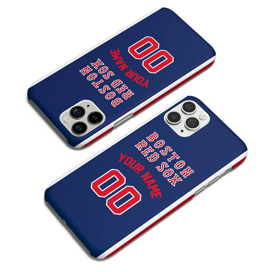 Custom Jersey Boston Red Sox MLB Phone Case