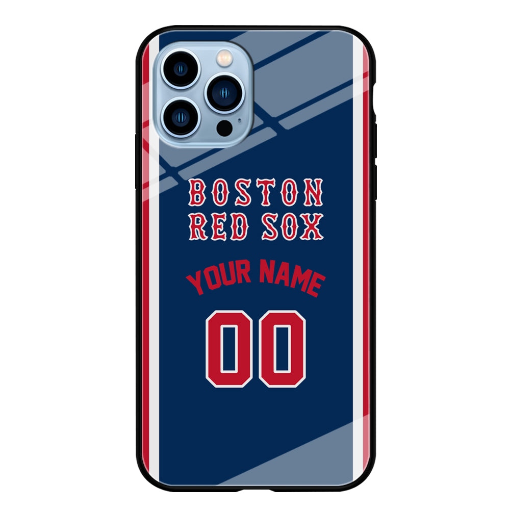 Custom Jersey Boston Red Sox MLB Phone Case