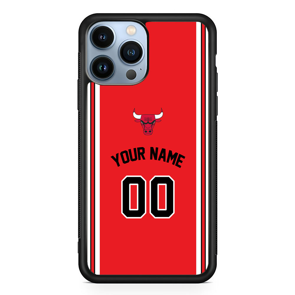 Custom Jersey Chicago Bulls NBA Phone Case