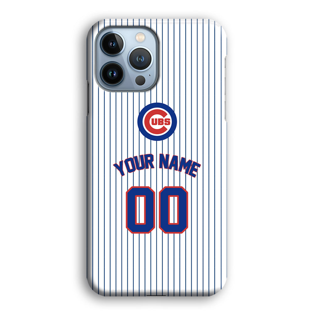 Custom Jersey Chicago Cubs MLB Phone Case