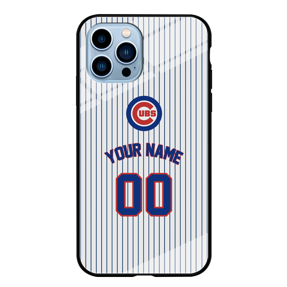 Custom Jersey Chicago Cubs MLB Phone Case