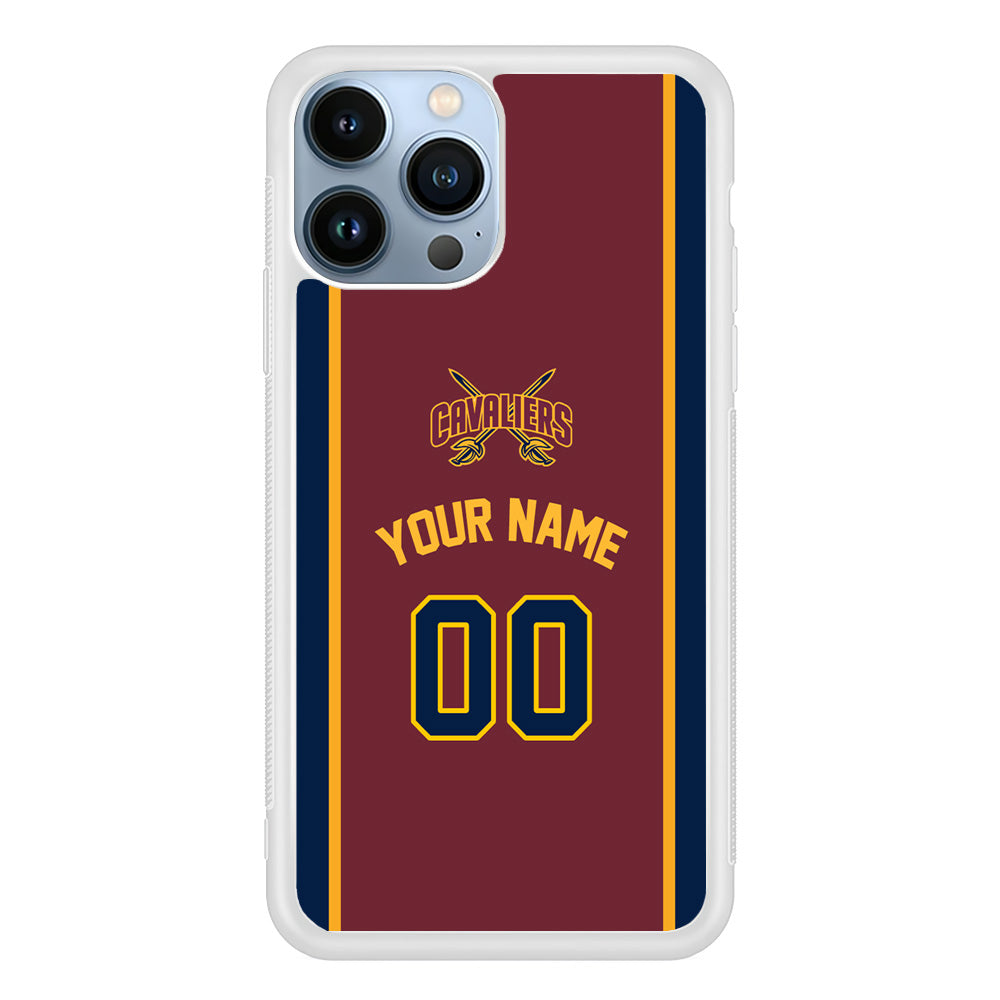 Custom Jersey Cleveland Cavaliers NBA Phone Case