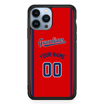 Custom Jersey Cleveland Guardians MLB Phone Case