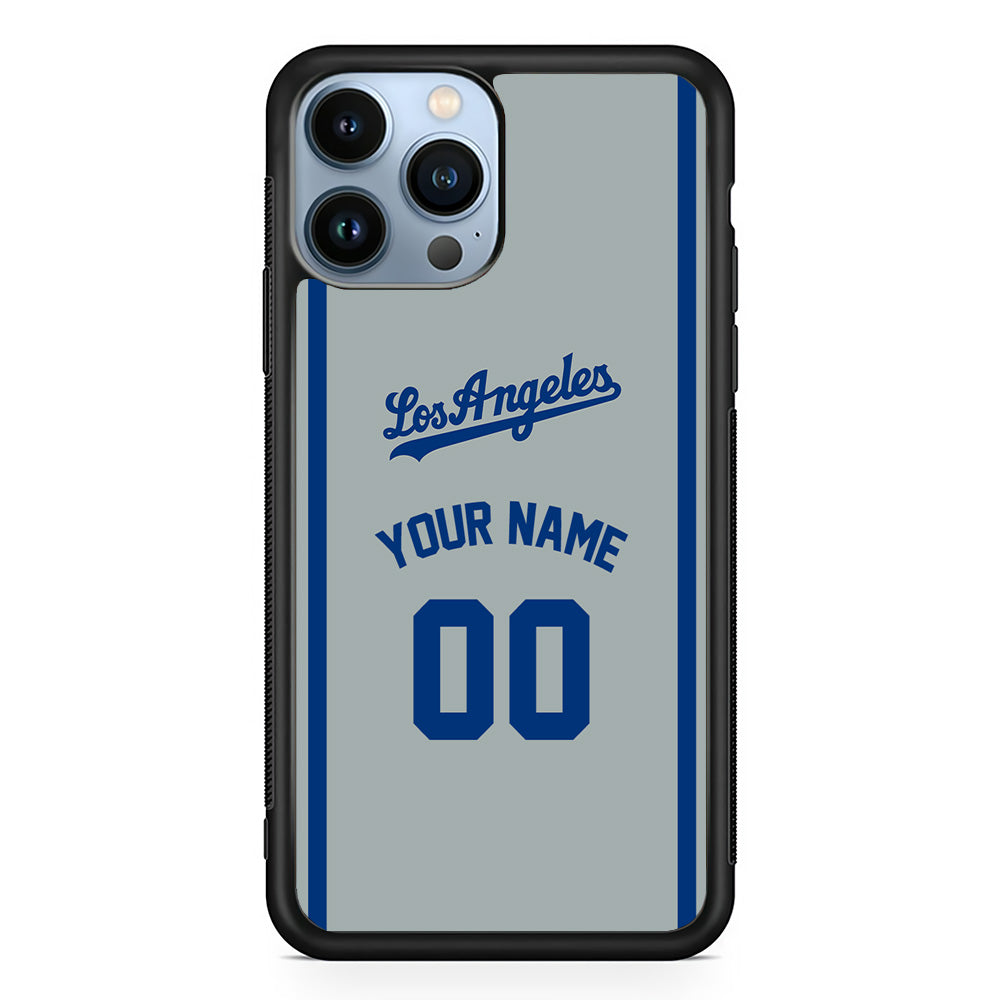 Custom Jersey Los Angeles Dodgers MLB Phone Case