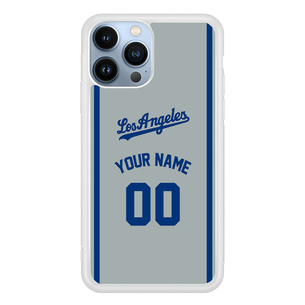 Custom Jersey Los Angeles Dodgers MLB Phone Case