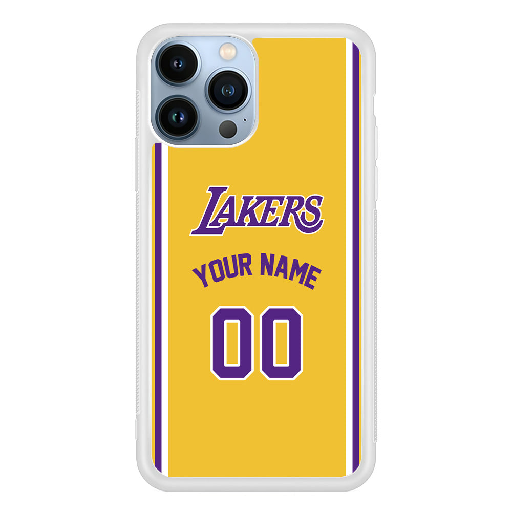 Custom Jersey Los Angeles Lakers NBA Phone Case