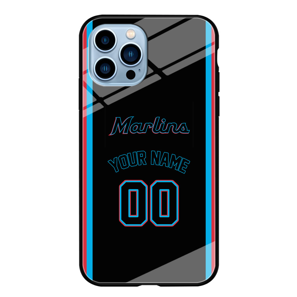Custom Jersey Miami Marlins MLB Phone Case