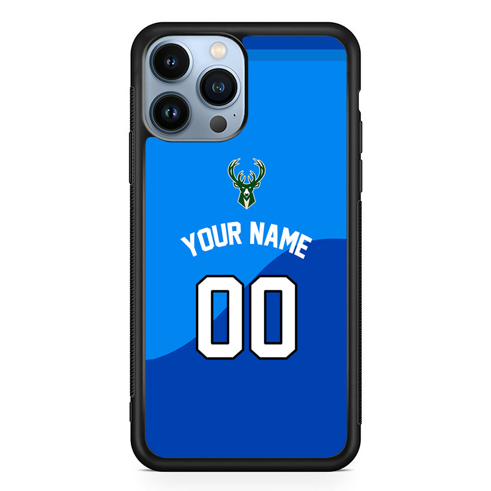 Custom Jersey Milwaukee Bucks NBA Phone Case