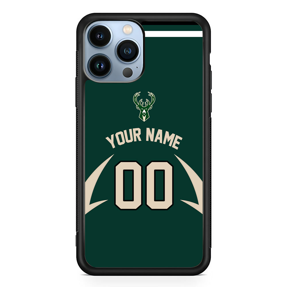 Custom Jersey Milwaukee Bucks NBA Phone Case