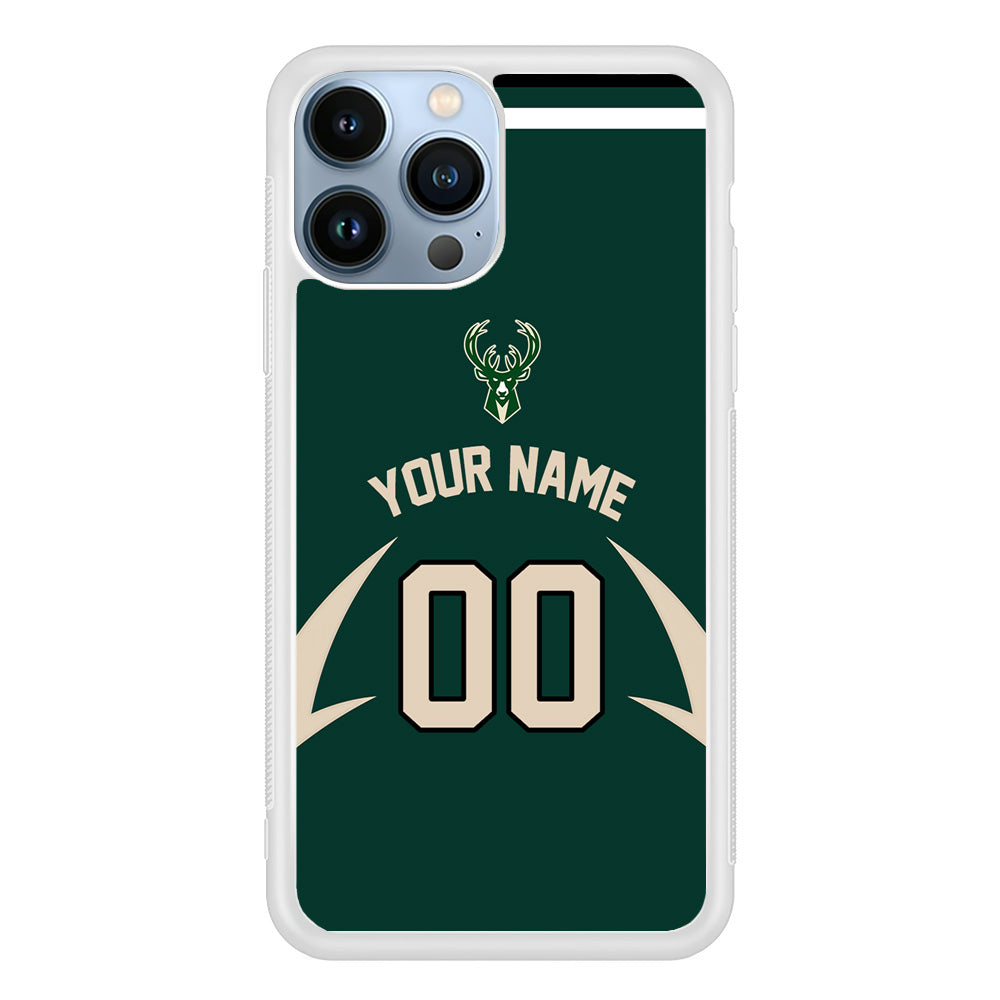 Custom Jersey Milwaukee Bucks NBA Phone Case