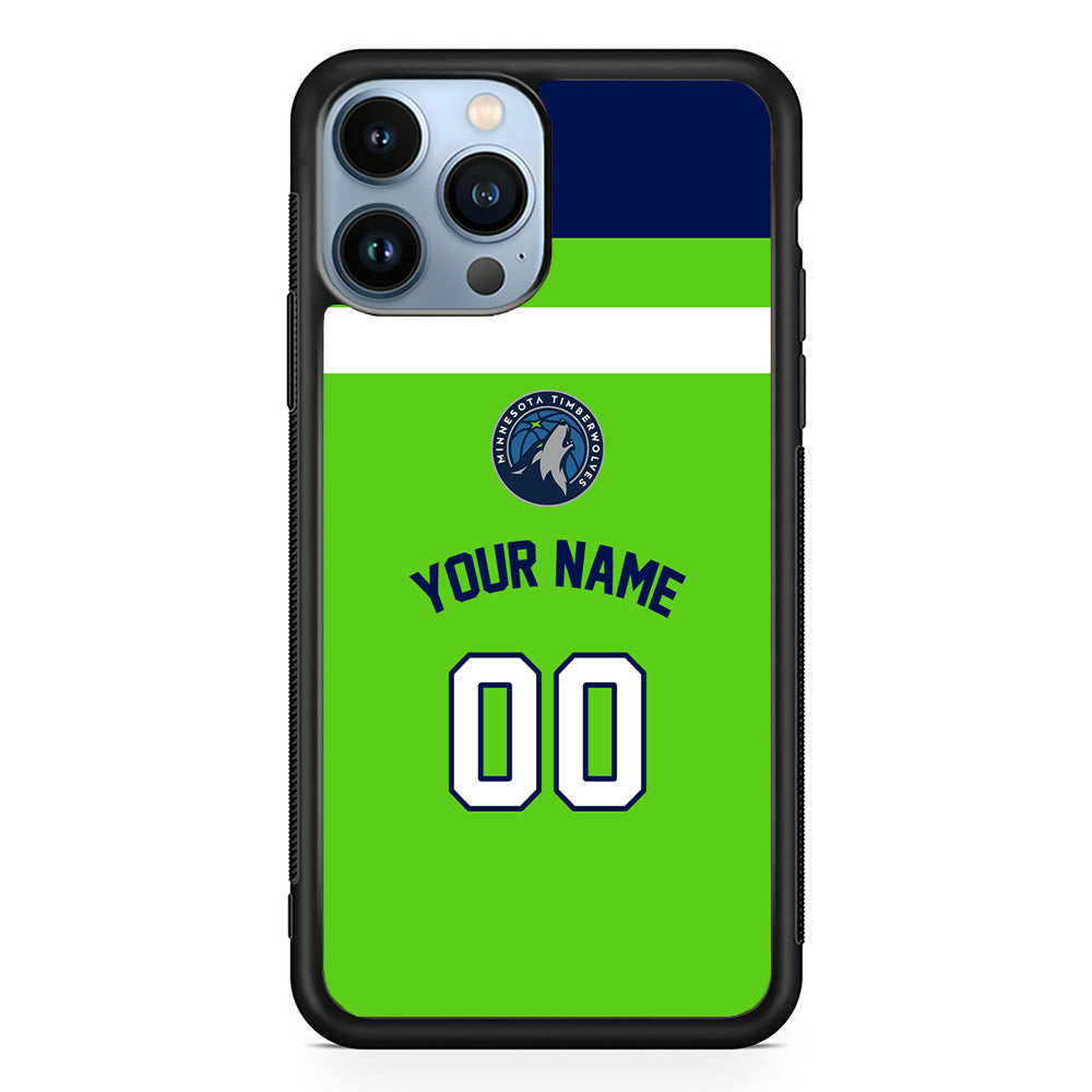 Custom Jersey Minnesota Timberwolves NBA Phone Case