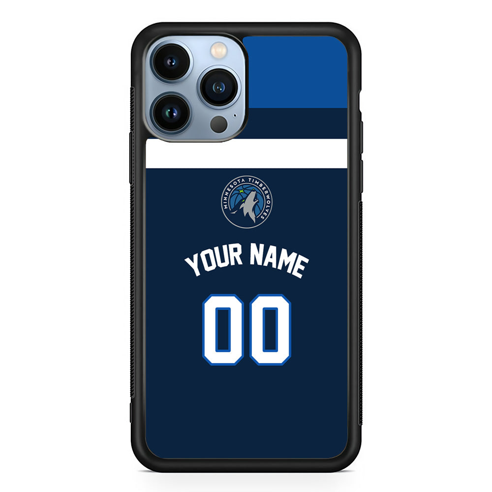 Custom Jersey Minnesota Timberwolves NBA Phone Case