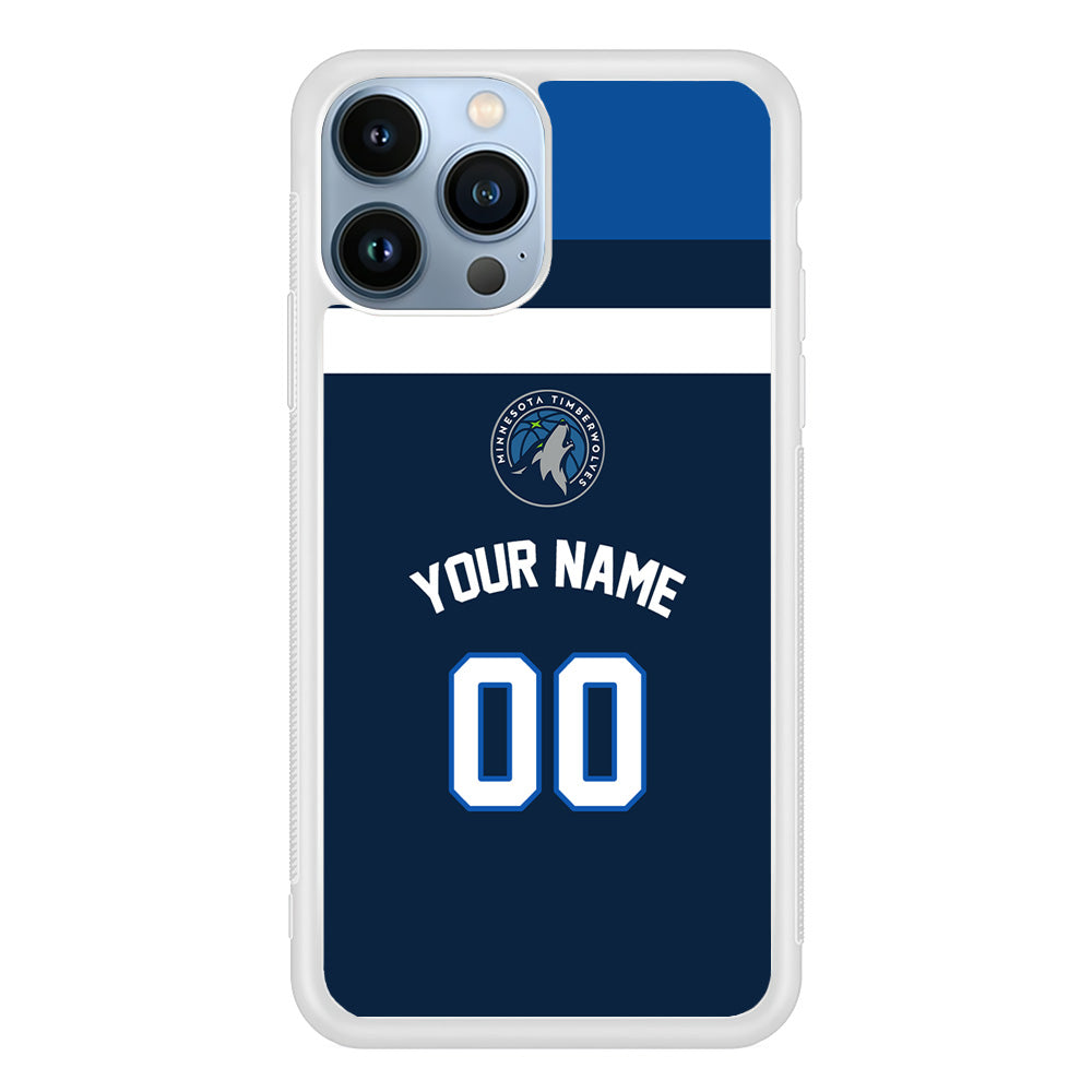 Custom Jersey Minnesota Timberwolves NBA Phone Case