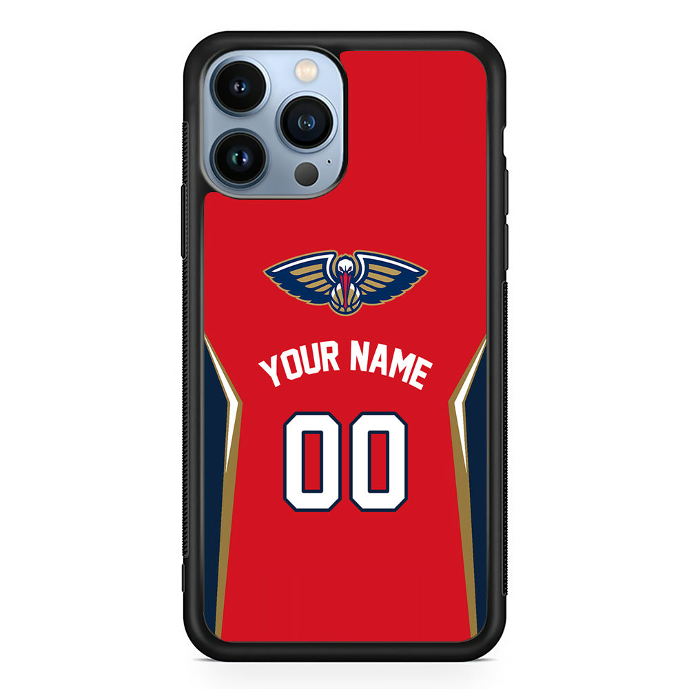 Custom Jersey New Orleans Pelicans NBA Phone Case