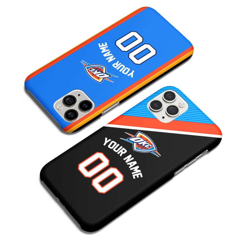 Custom Jersey Oklahoma City Thunder NBA Phone Case