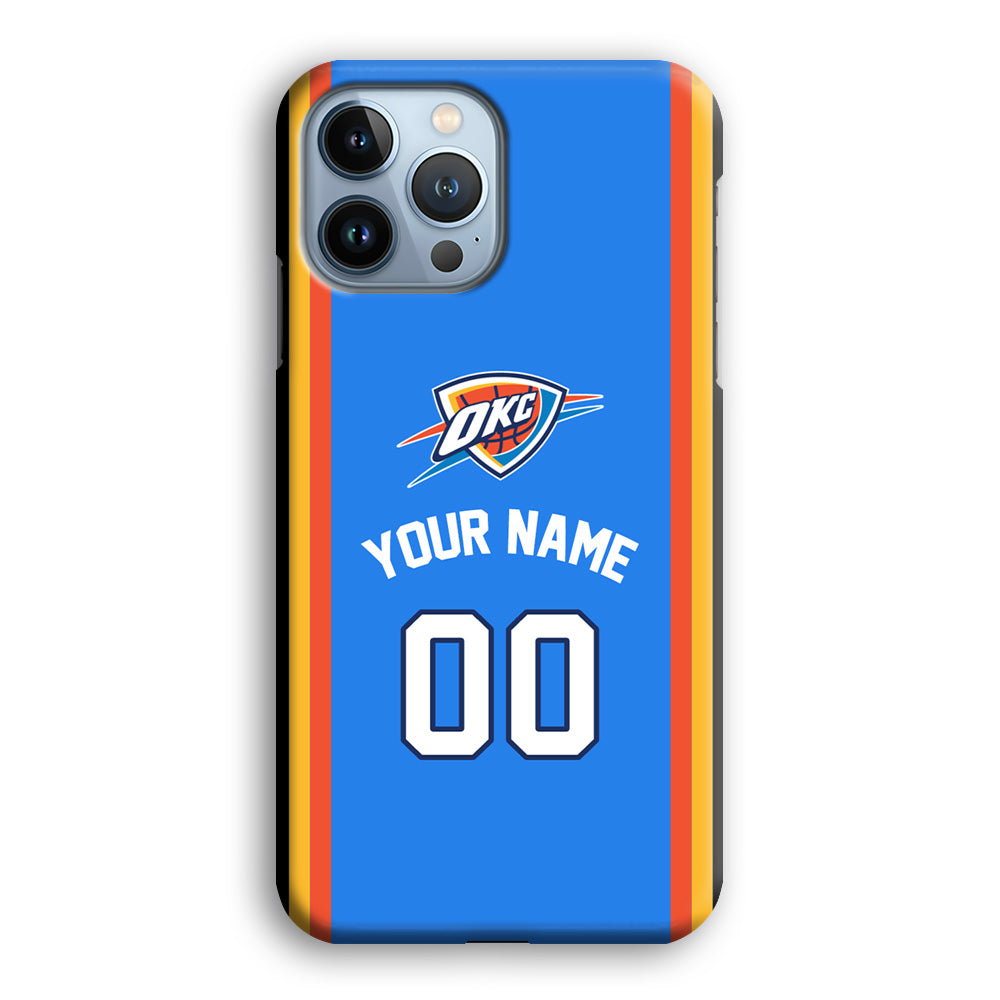 Custom Jersey Oklahoma City Thunder NBA Phone Case