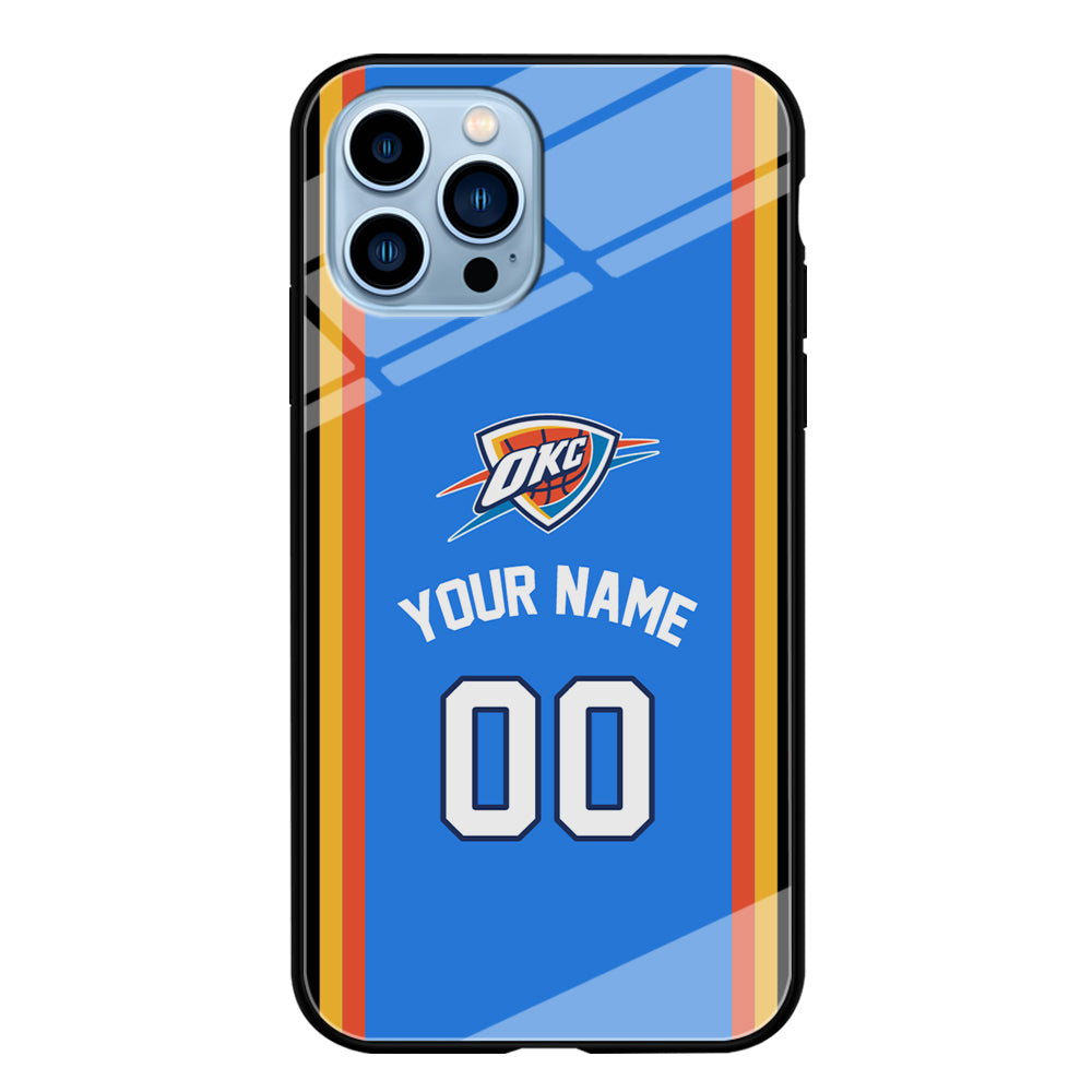 Custom Jersey Oklahoma City Thunder NBA Phone Case