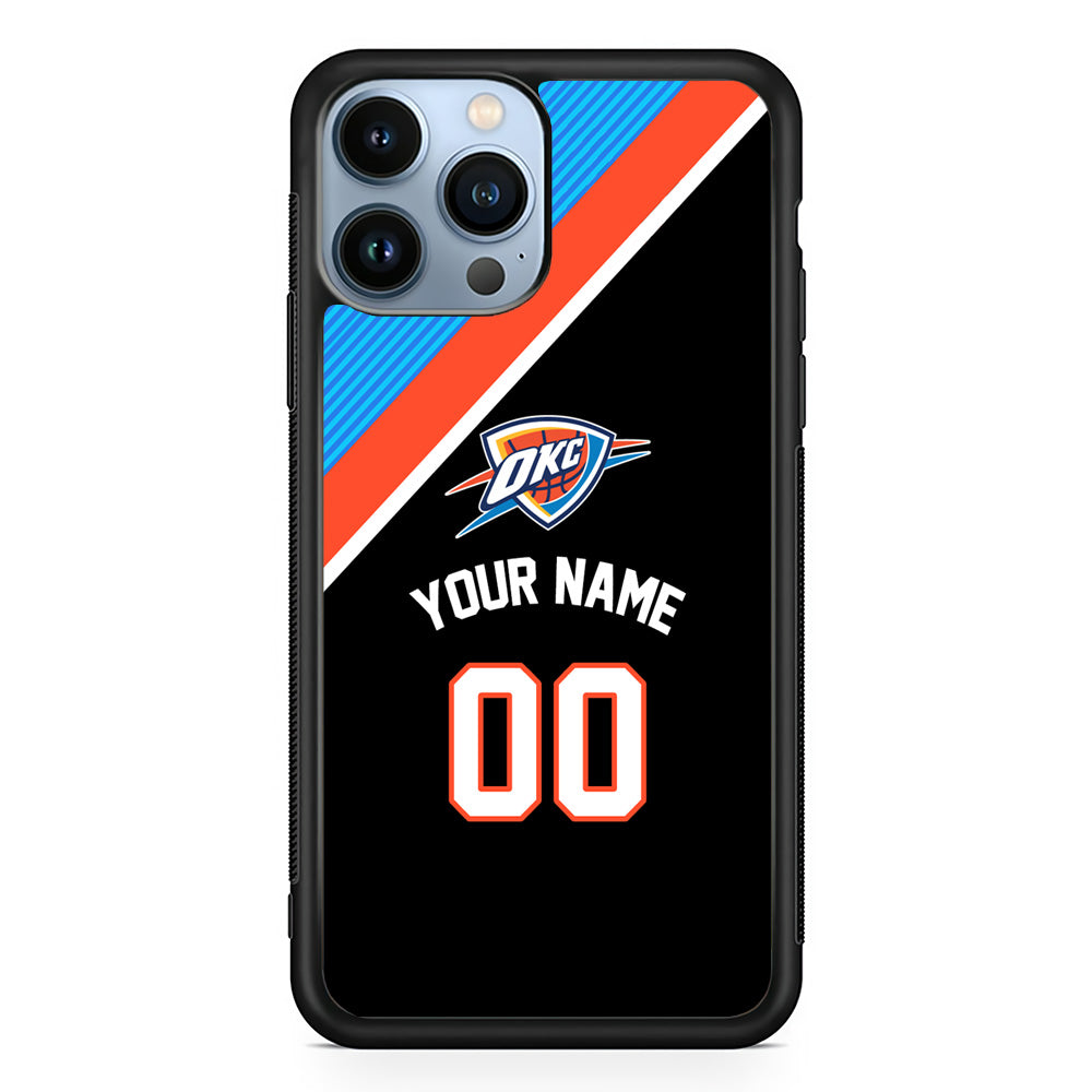 Custom Jersey Oklahoma City Thunder NBA Phone Case