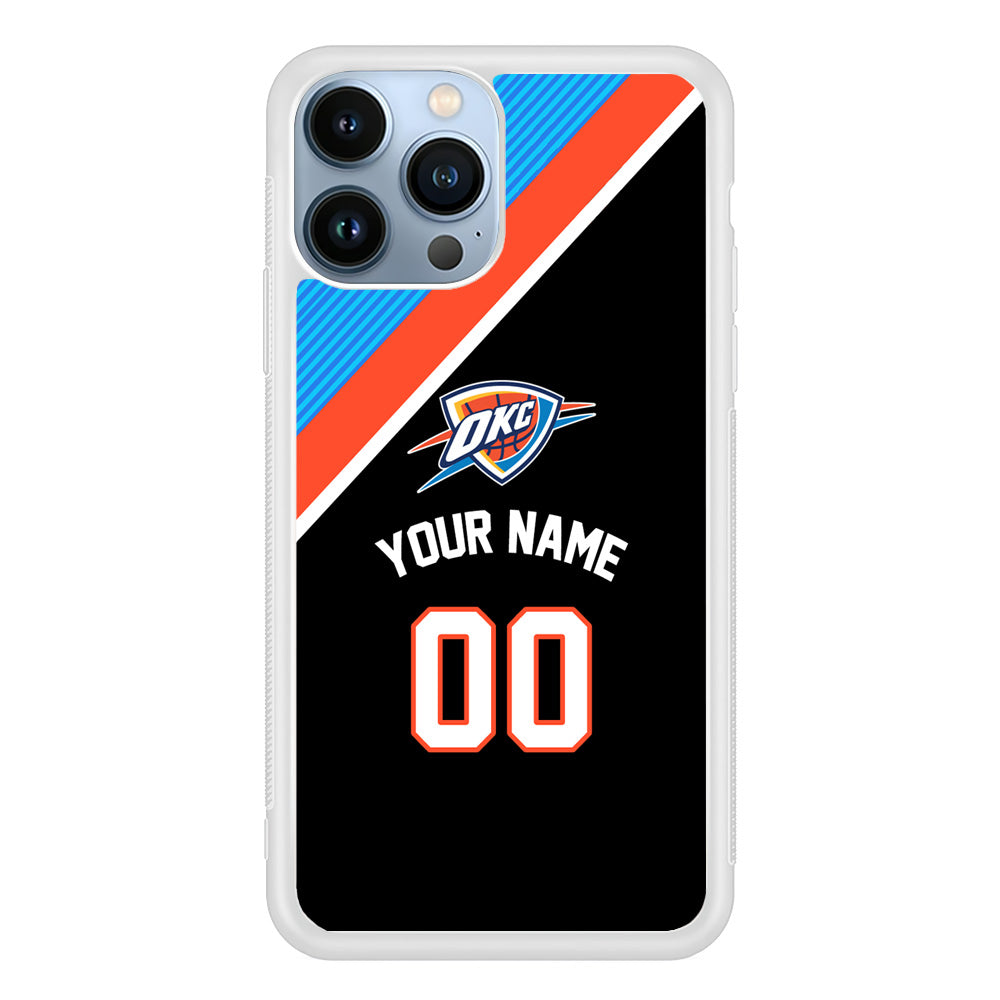 Custom Jersey Oklahoma City Thunder NBA Phone Case