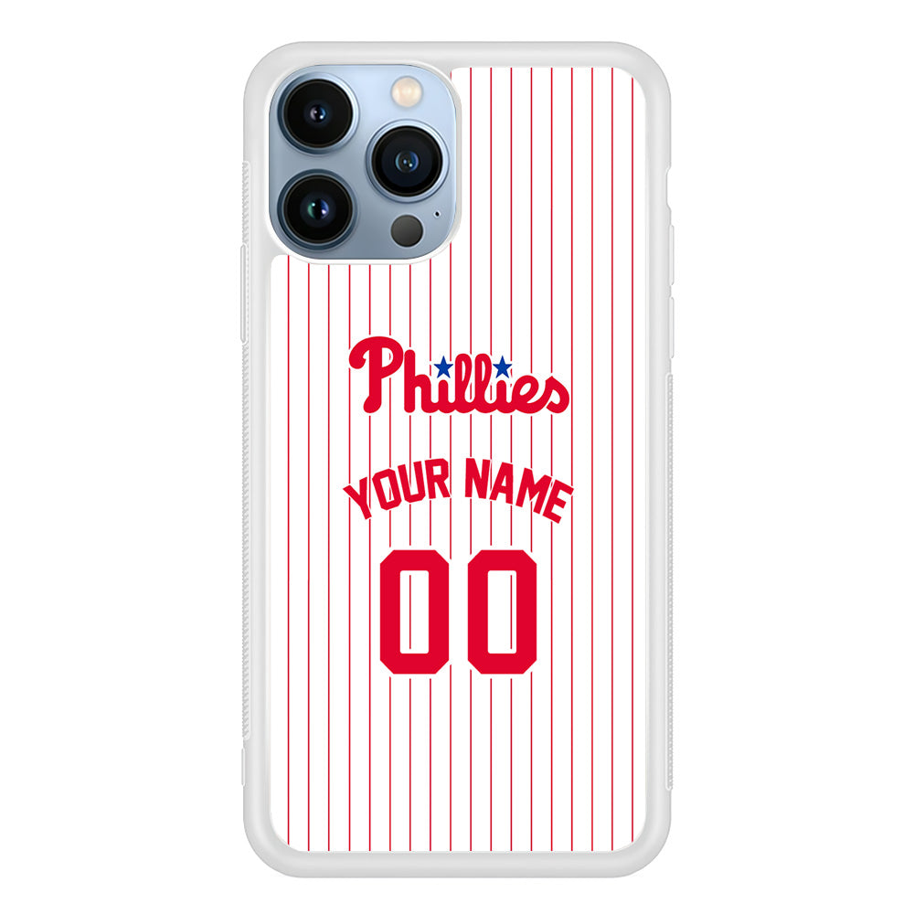Custom Jersey Philadelphia Phillies MLB Phone Case