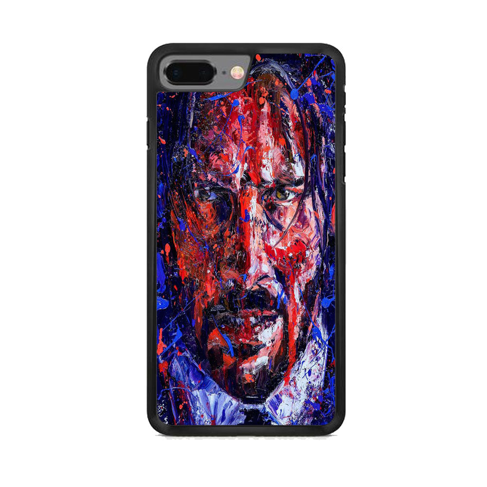 John Wick Paint Art iPhone 8 Plus Case