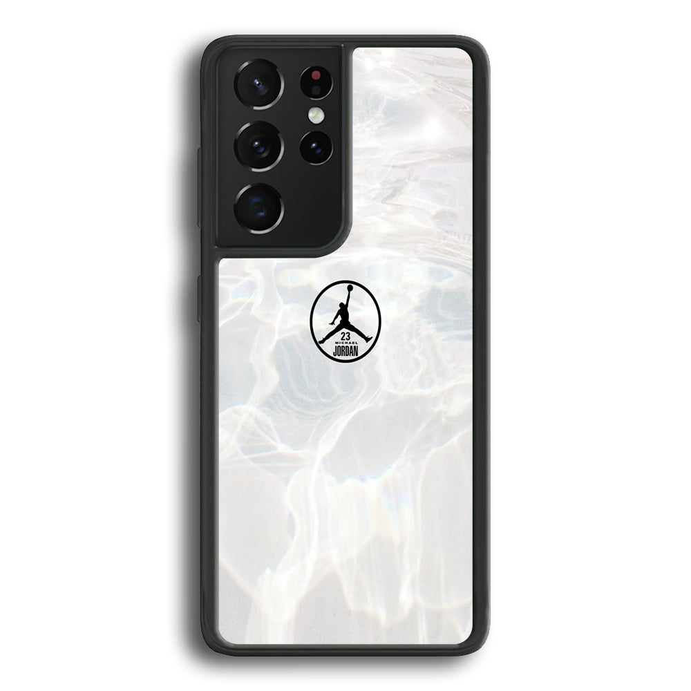 Jordan 23 Circle Water Samsung Galaxy S21 Ultra Case - Ezzystore