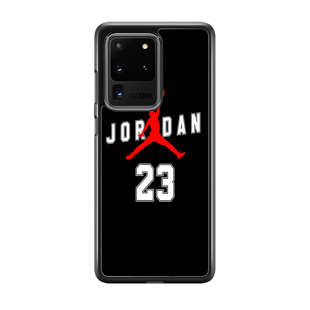 Jordan Black 23 Samsung Galaxy S20 Ultra Case