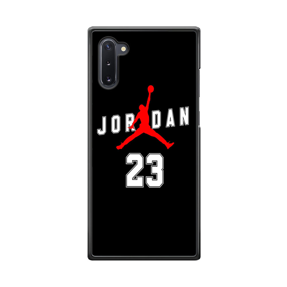 Jordan Black 23 Samsung Galaxy Note 10 Case