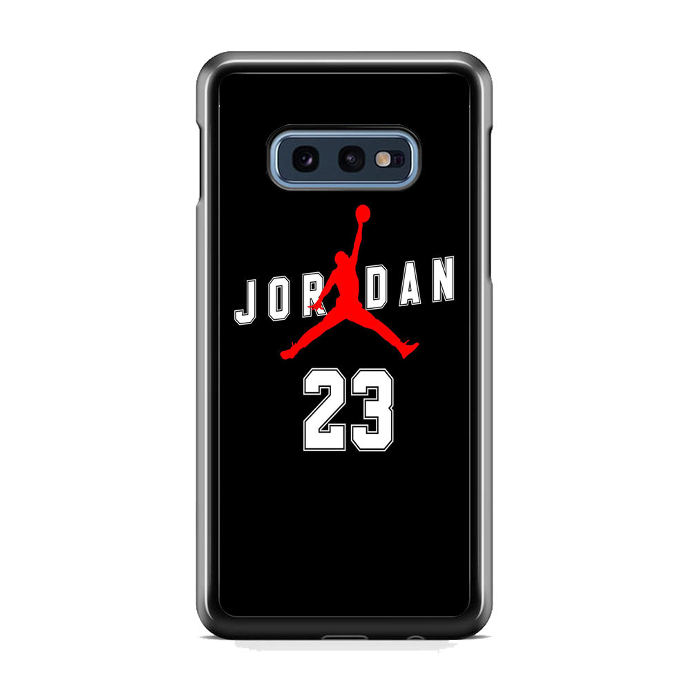 Jordan Black 23 Samsung Galaxy 10e Case